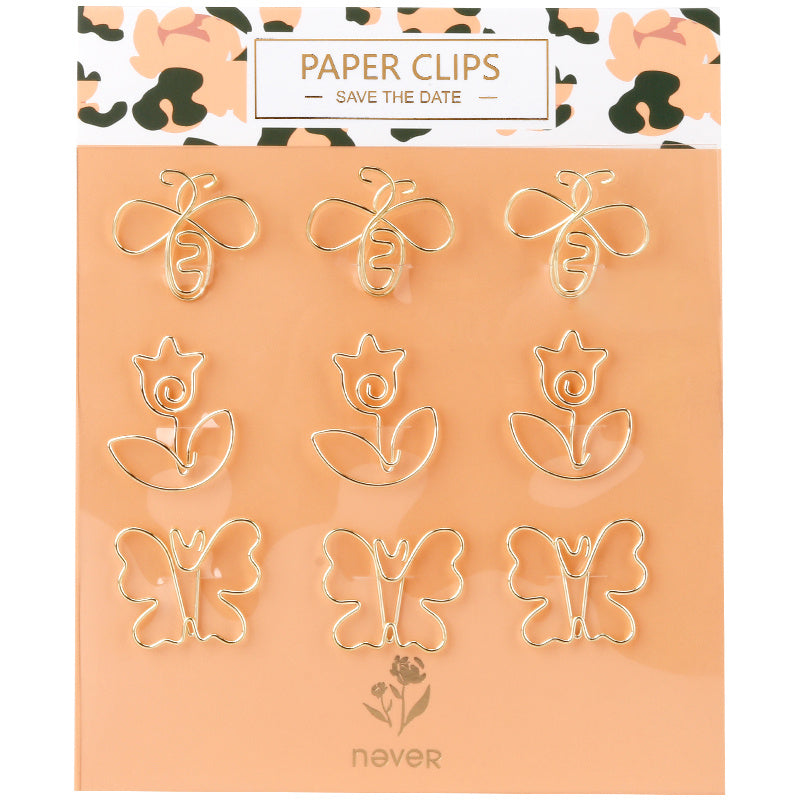 Mermaid RoseBookmark Special-Shaped Paper Clip Creative Paper Clip Paper Clip