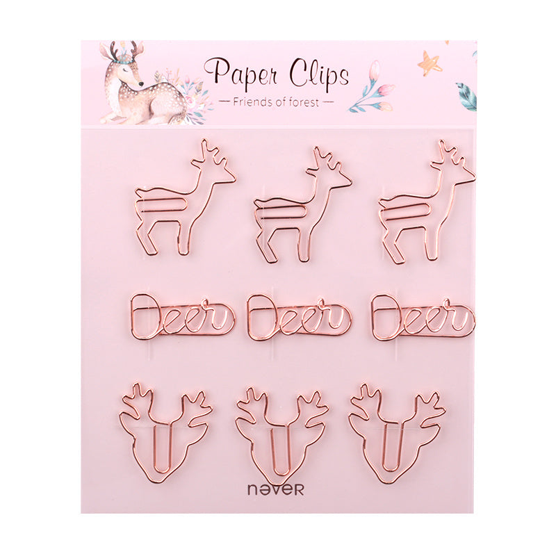 Mermaid RoseBookmark Special-Shaped Paper Clip Creative Paper Clip Paper Clip