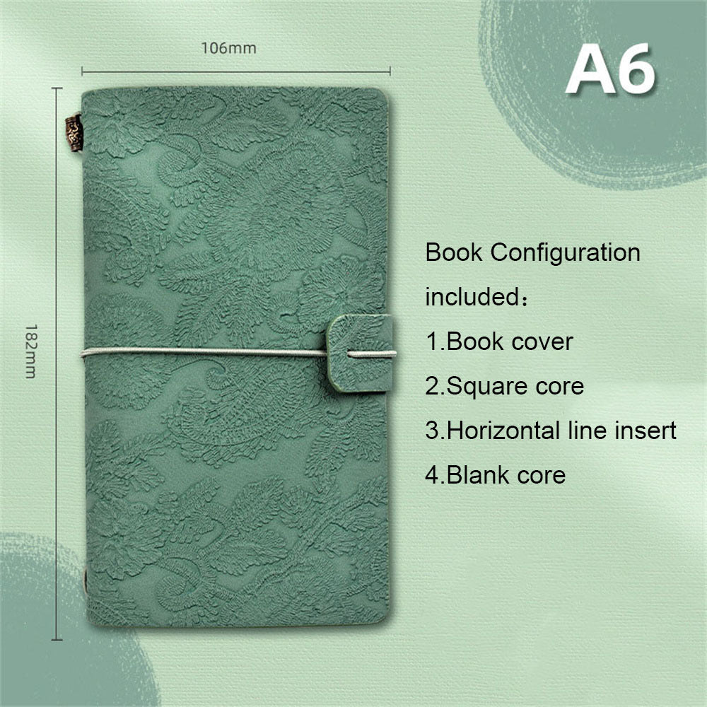 Lace Carved Retro Portable Notebook