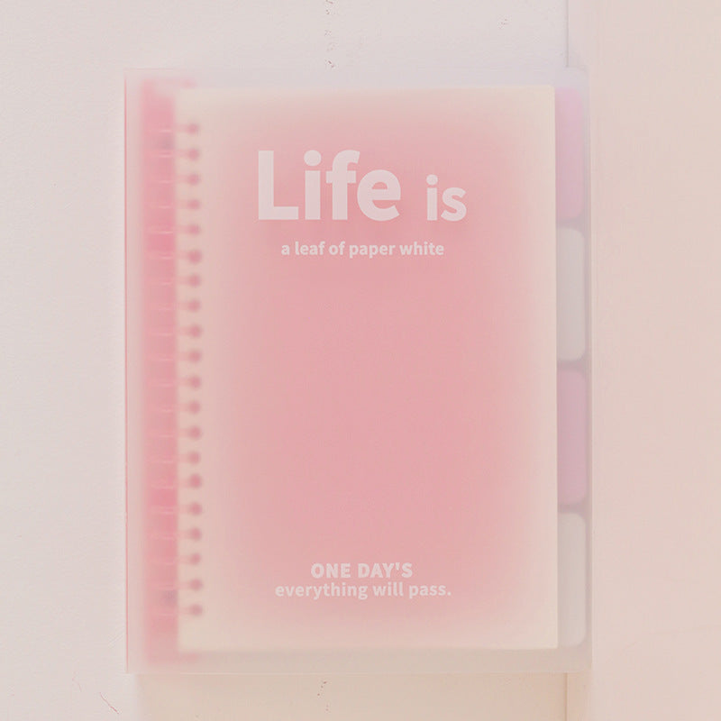 Fashion Colorful Personality Simple Notebook