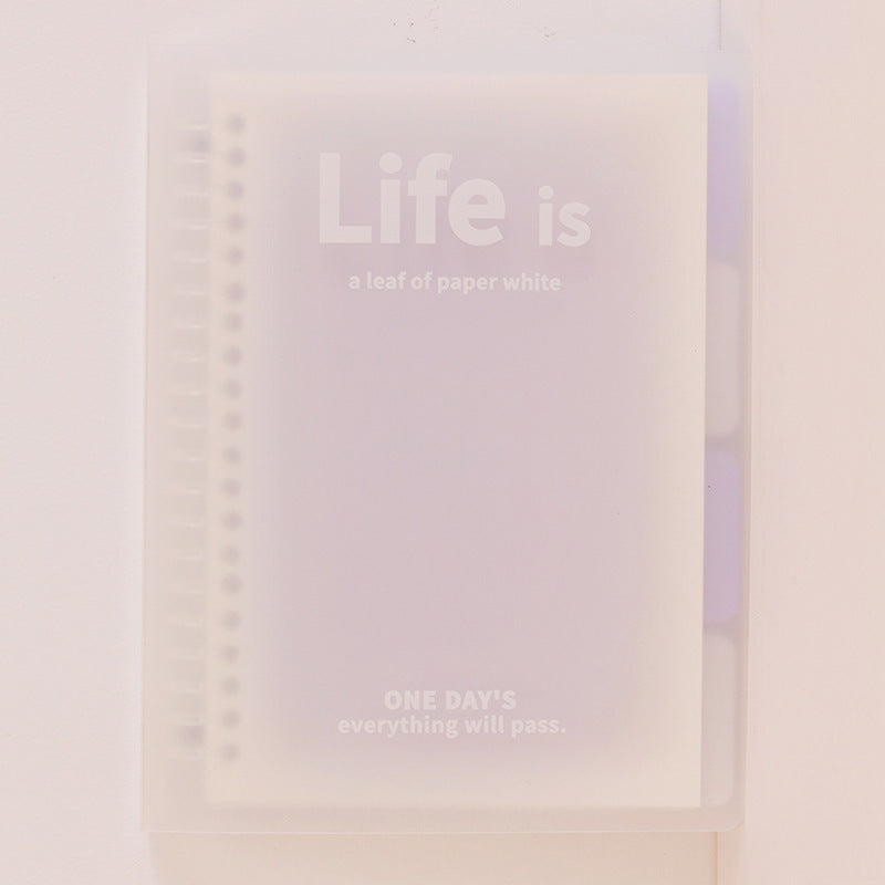 Fashion Colorful Personality Simple Notebook