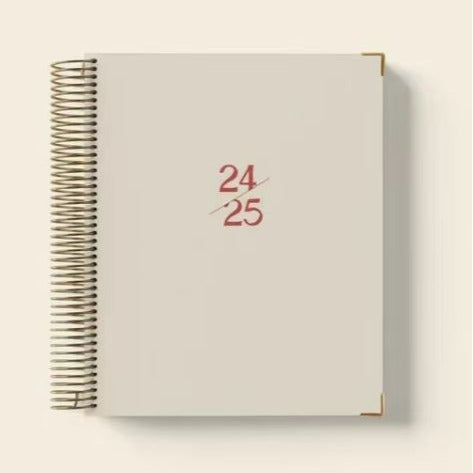 24 to 25 Daily Planner Annual Planning Notebook